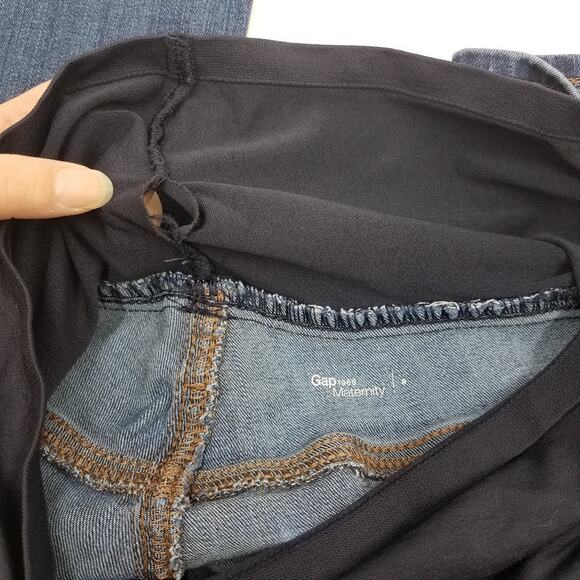 GAP Maternity Full Panel Perfect Boot Jeans Size 8 - Picture 8 of 8